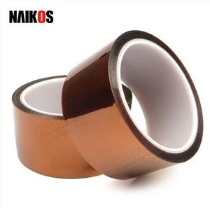 Cinta de pel·lícula de poliimida Kapton de resistència a la calor de 260 graus (500 ℉) per a SMT, PCB, transformador, emmascarament d'electrònica d'aïllament de classe H