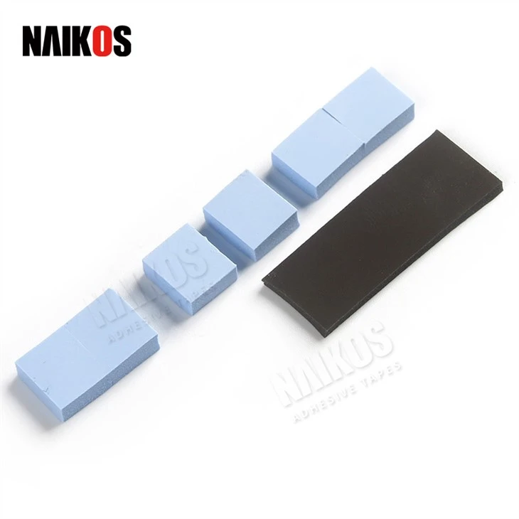 Material de coixinet de silicona conductor tèrmic sense reforç